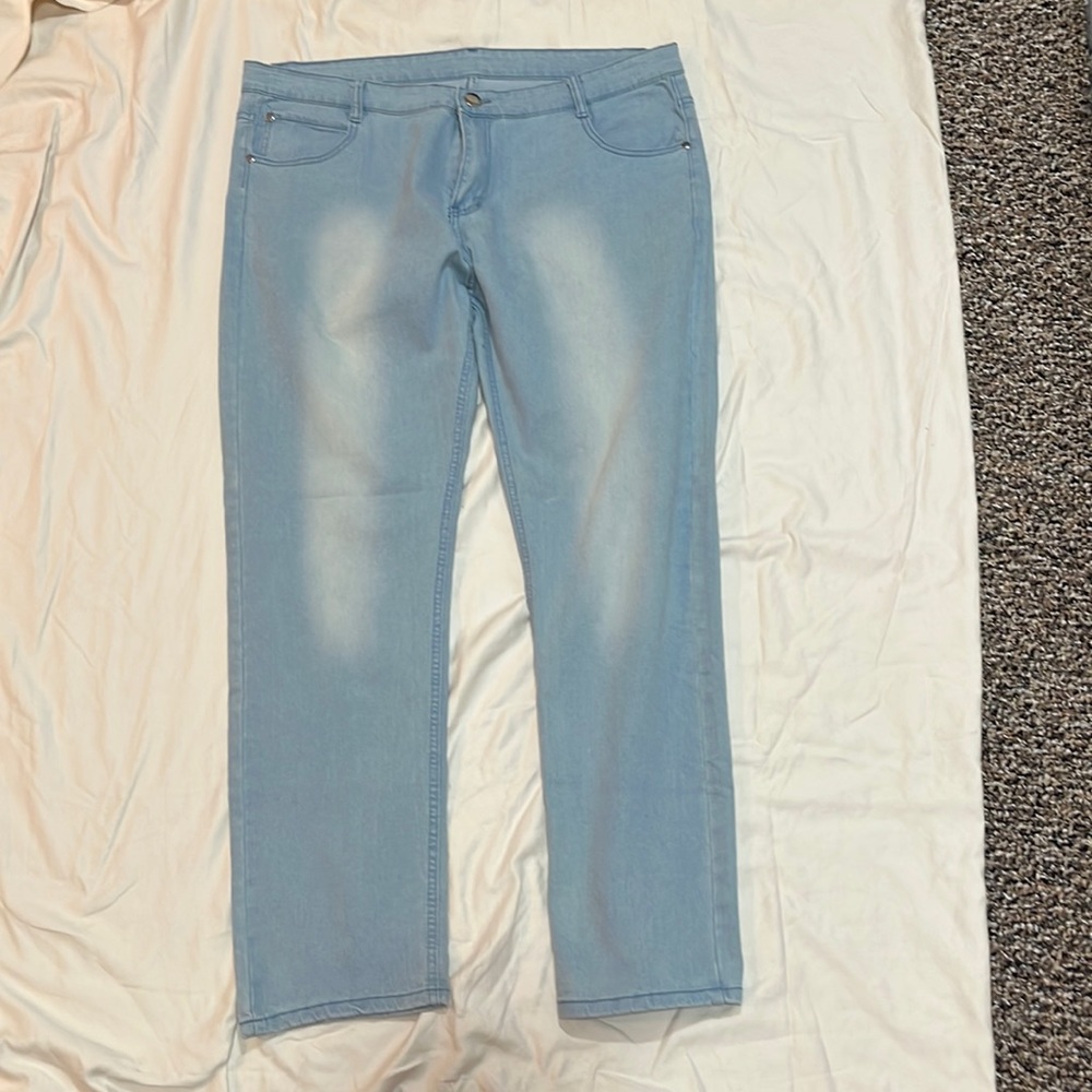 Men’s Light Blue Light Weight Jeans by Qazel Vorrlon Size 40